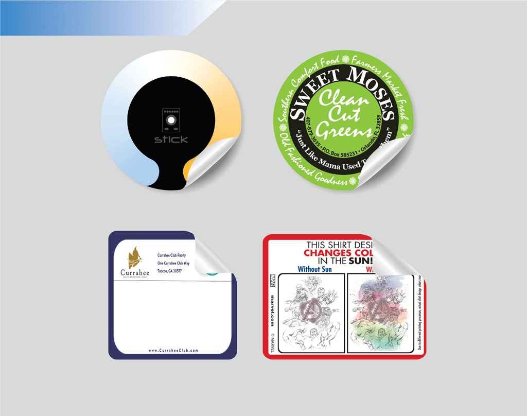 Stickers Printing Services | Alpha Press Orlando