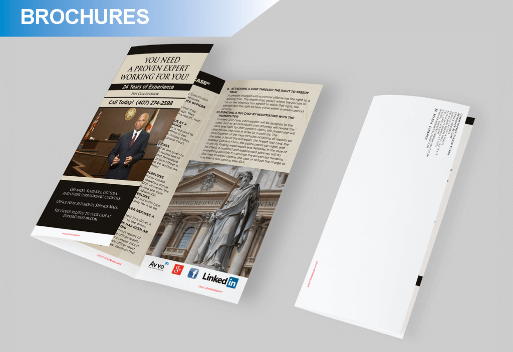 Brochures Printing Services | Alpha Press Orlando