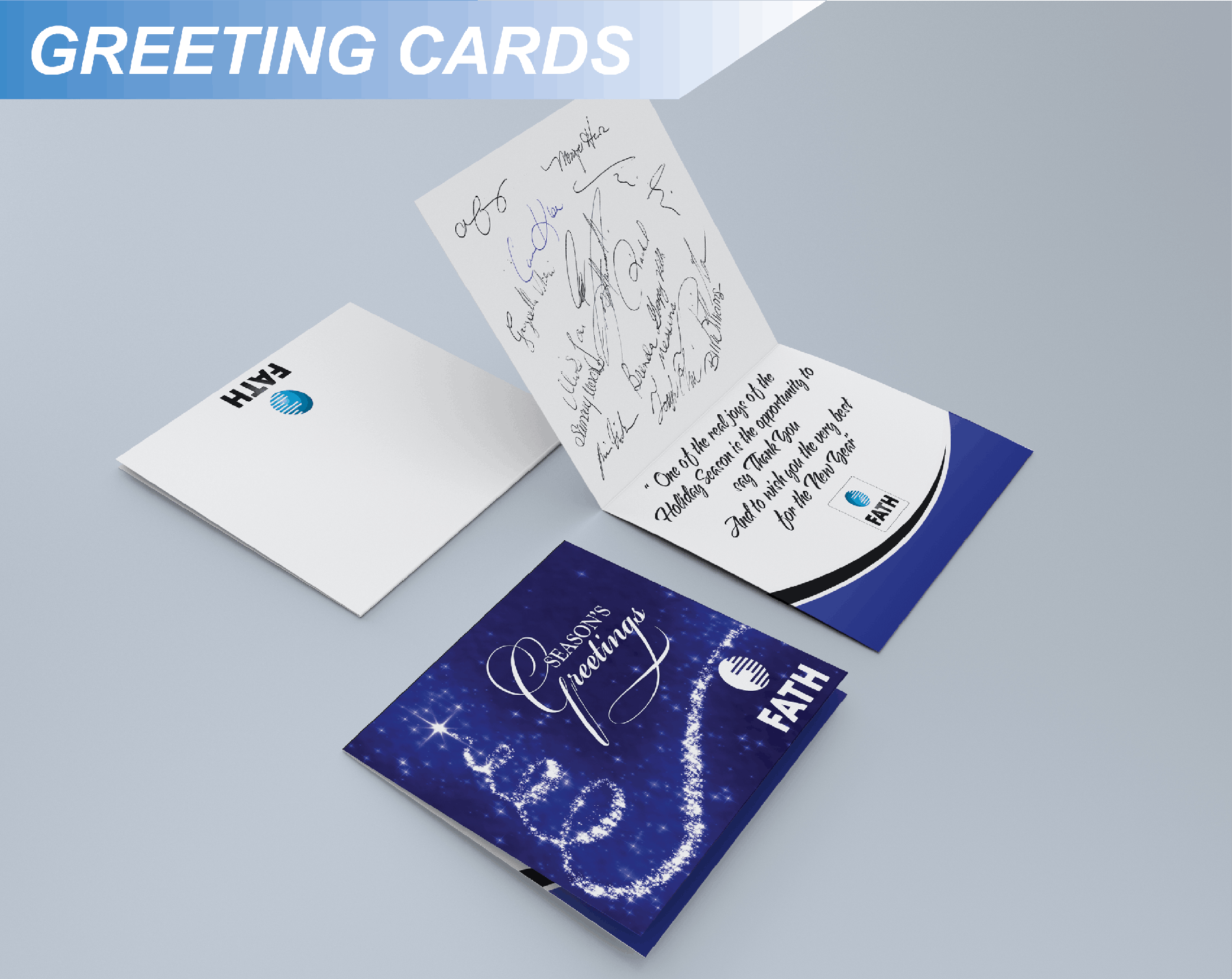 Greeting Cards Printing Services | Alpha Press Orlando