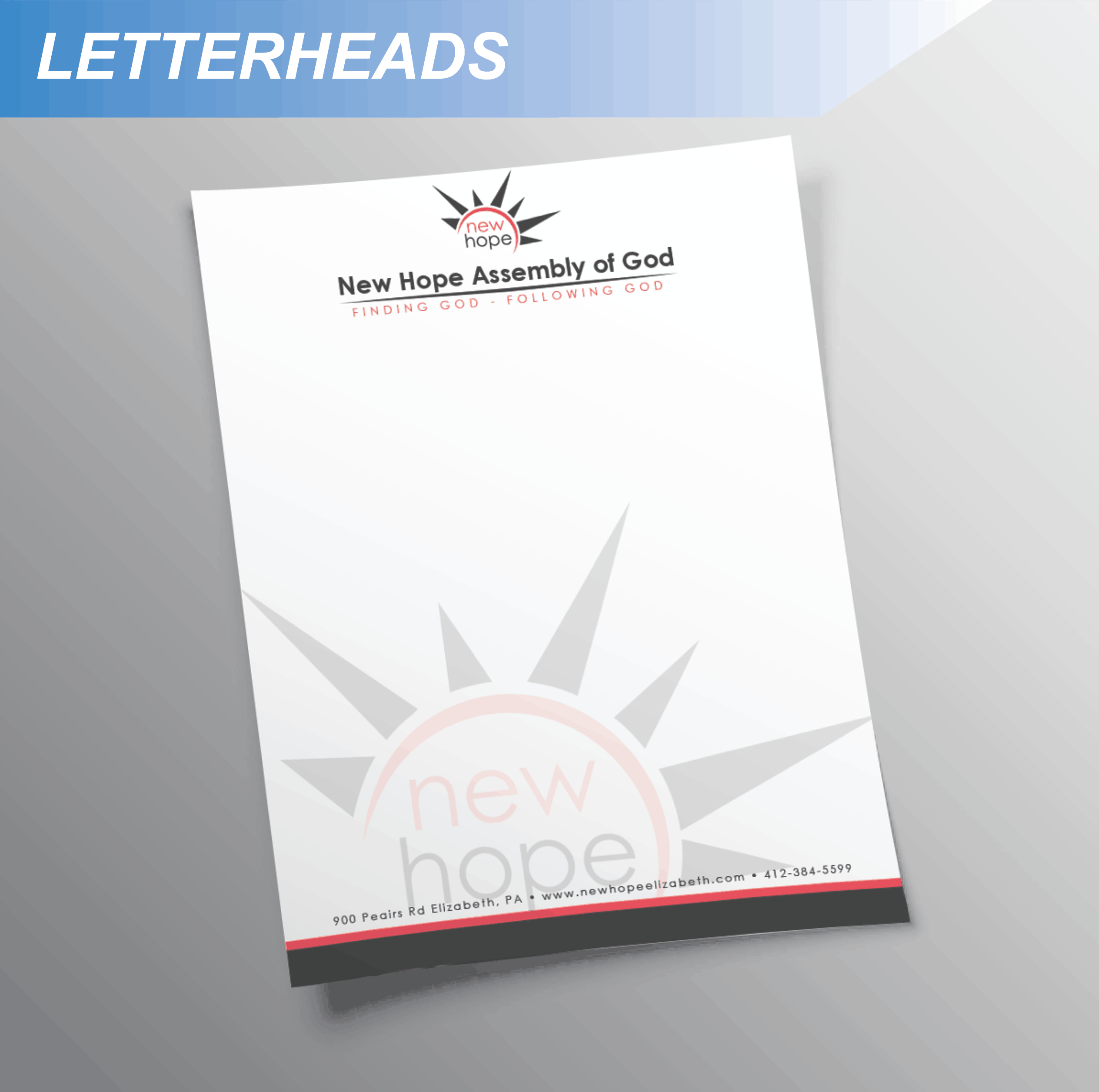 Letterheads Printing Services | Alpha Press Orlando