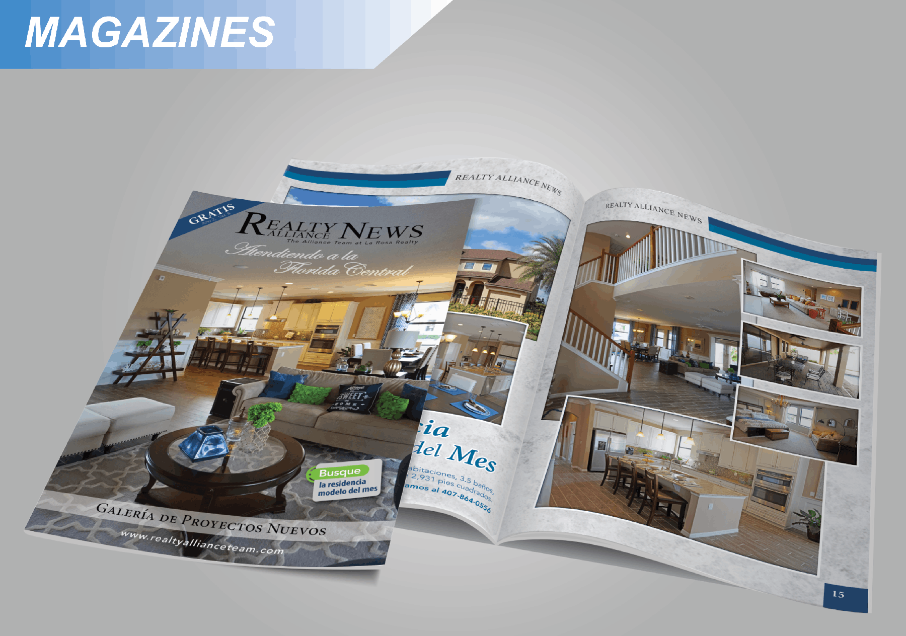 Magazines Printing Services | Alpha Press Orlando