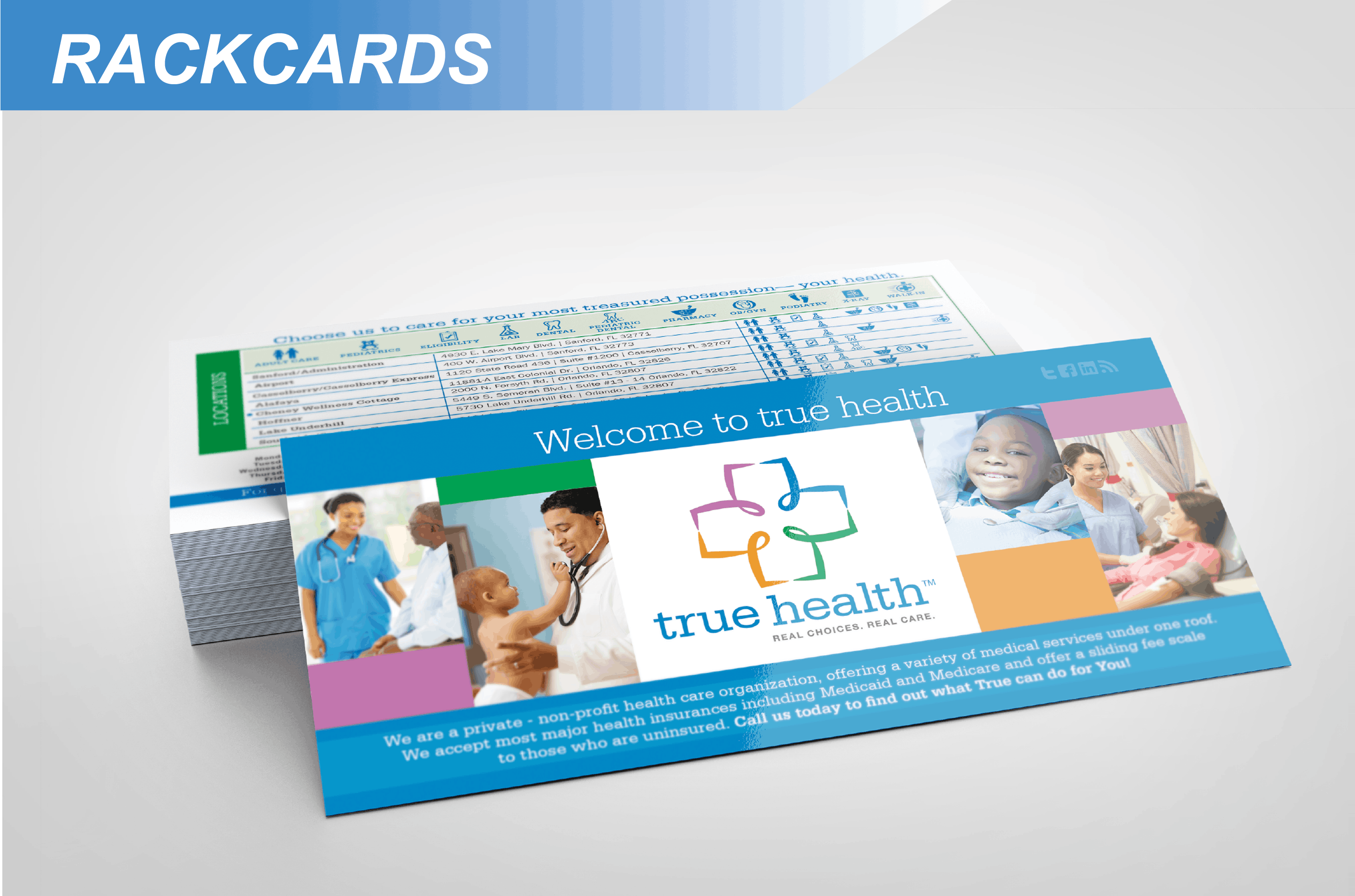 Rack Cards Printing Services | Alpha Press Orlando