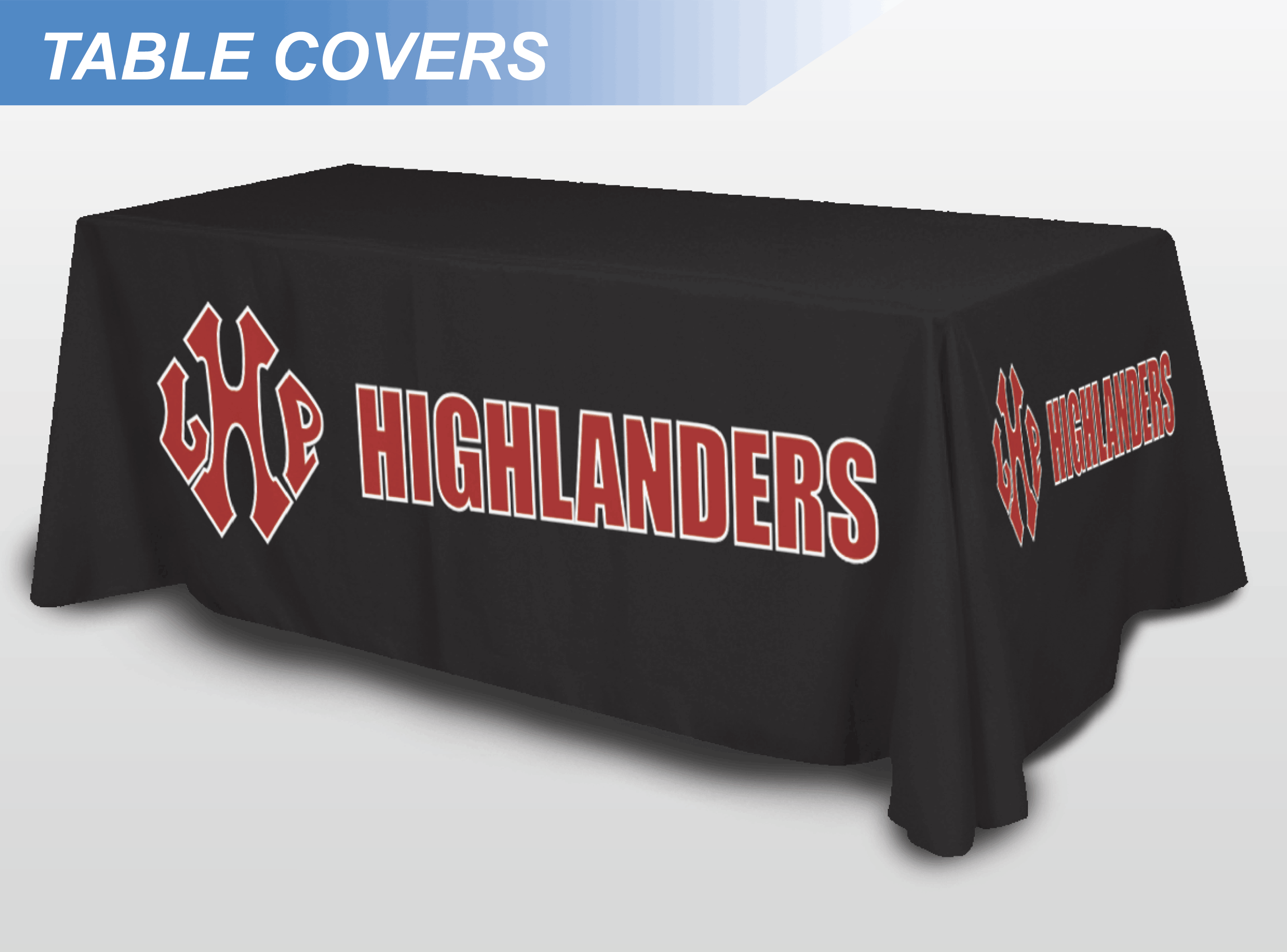 Table Covers Printing Services | Alpha Press Orlando